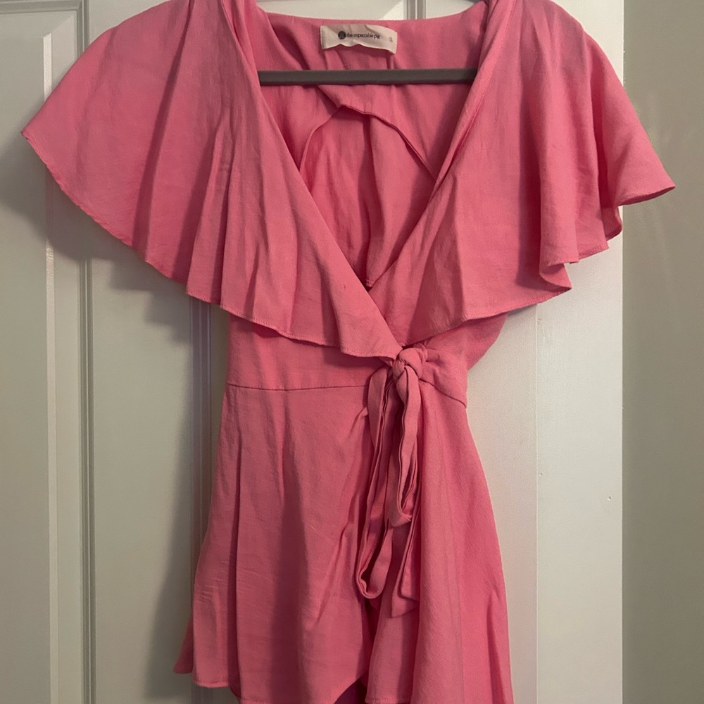 The Impeccable Pig Vibrant Pink Dress